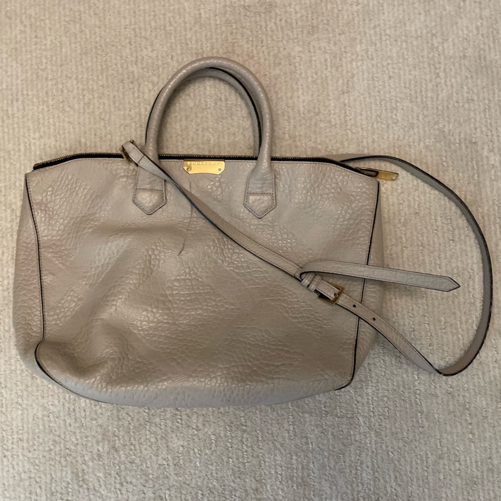 Burberry Gray Crossbody Bag